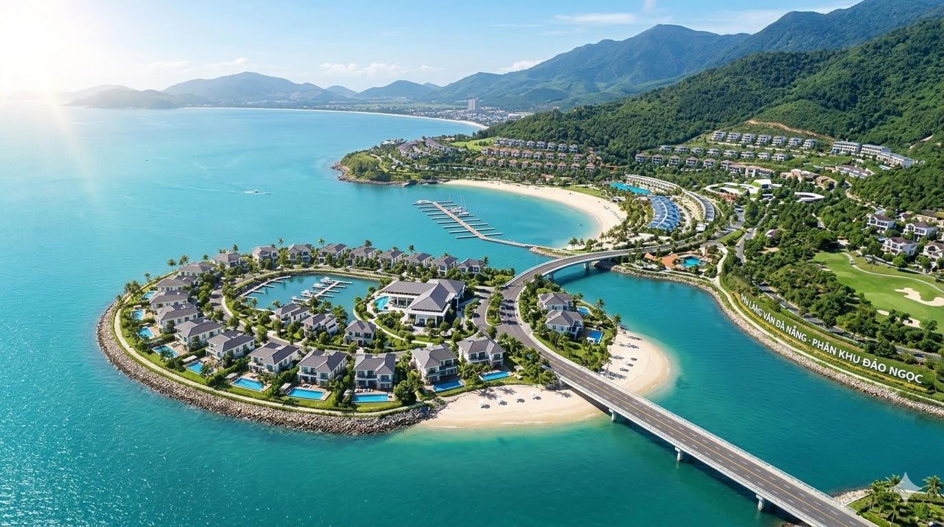 Phân khu Đảo Ngọc Vin Làng Vân Đà Nẵng 2