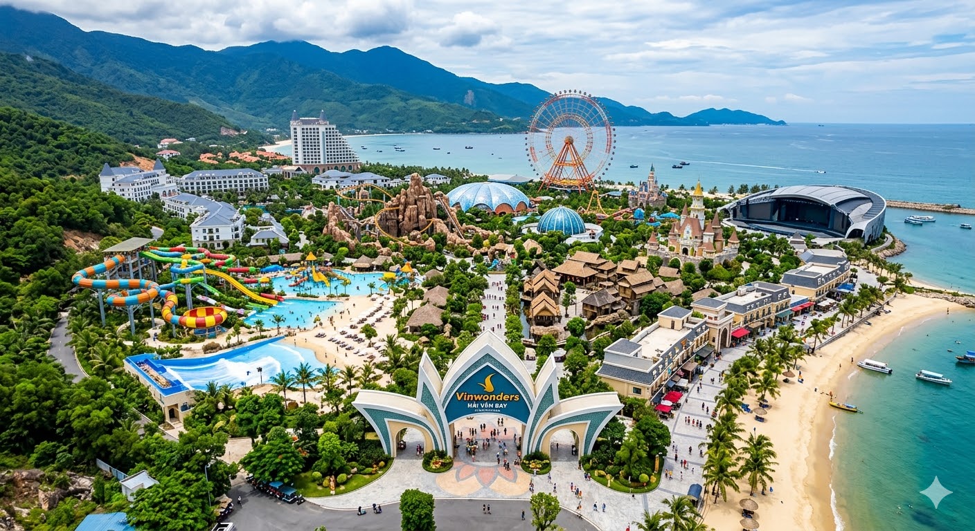 VinWonders Hải Vân Bay Vin Làng Vân Đà Nẵng