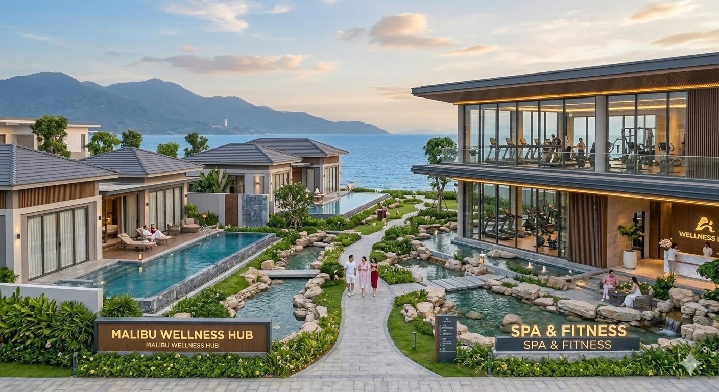 Malibu Wellness Hub Vin Làng Vân Đà Nẵng