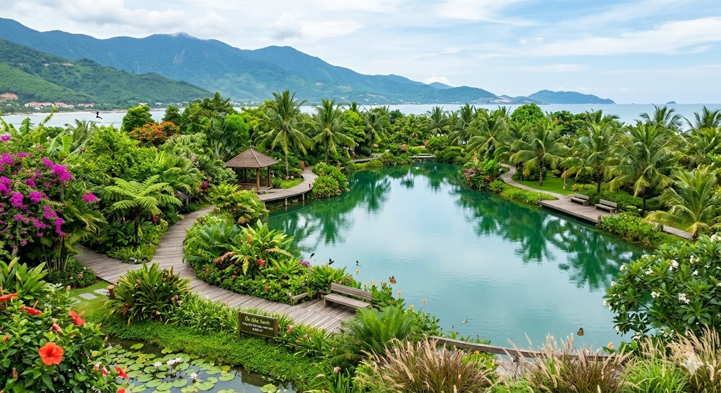 Công viên Đảo Ngọc Sinh thái Vin Làng Vân Đà Nẵng