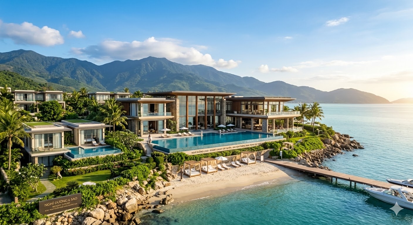 Resort Luxury Đặc quyền Vin Làng Vân Đà Nẵng
